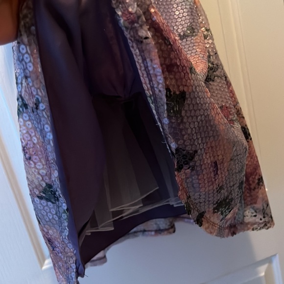 NEW, City Studio Prom Juniors Dress, 7, Purple - Picture 7 of 12